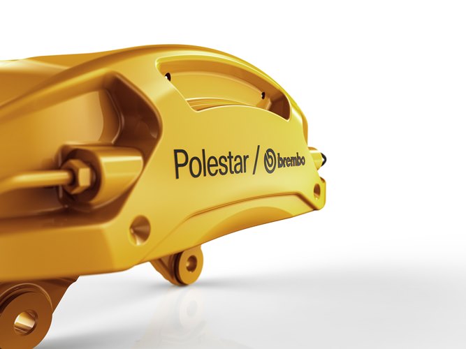 Nuova pinza freno firmata Brembo-Polestar 